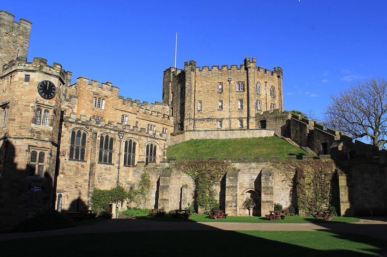 Durham Castle courtyard